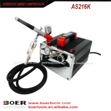 Airbrush Compressor Kit prego pintura mini compressor